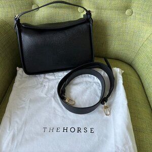 The Horse Clementine Bag - Black Pebbled Leather - Used Once